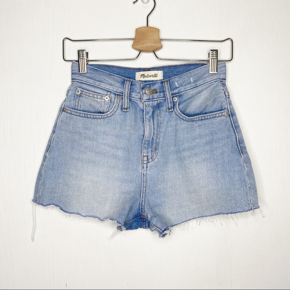Madewell The Momjean Short in Givens Wash